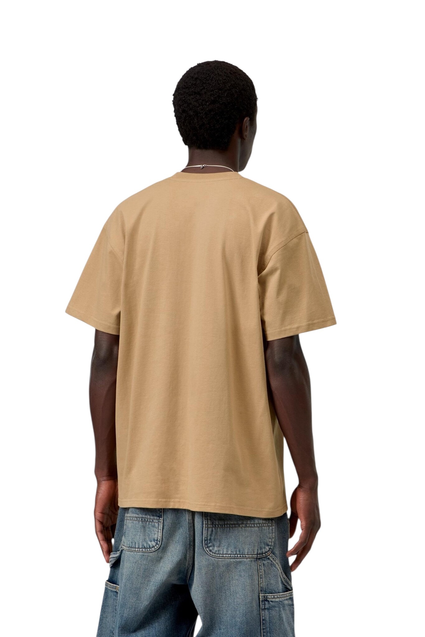 Carhartt WIP S/S American Script T-Shirt - Wip Dusty H Brown