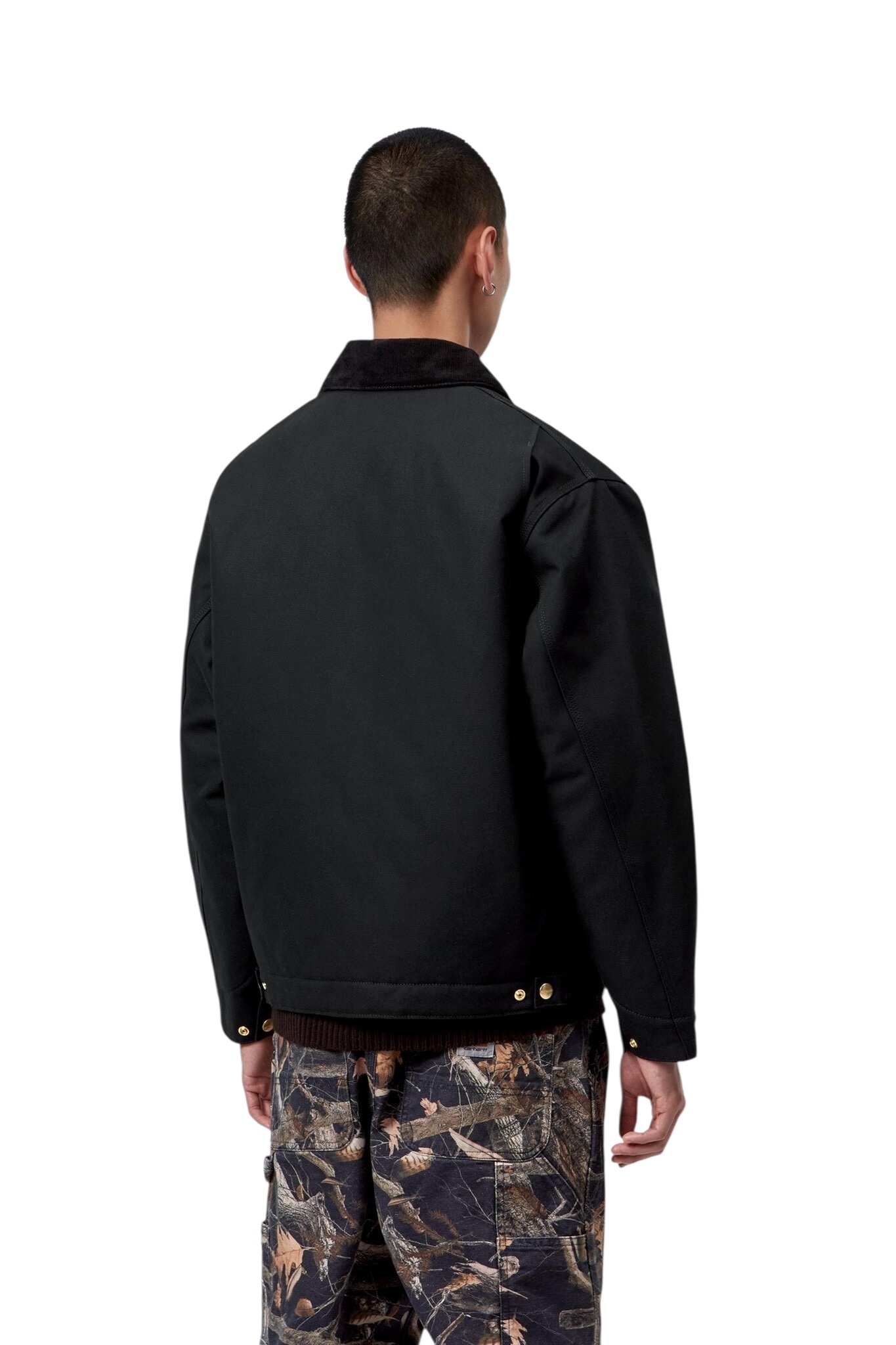 Carhartt WIP OG Detroit Jacket - Black/Black (Rigid)