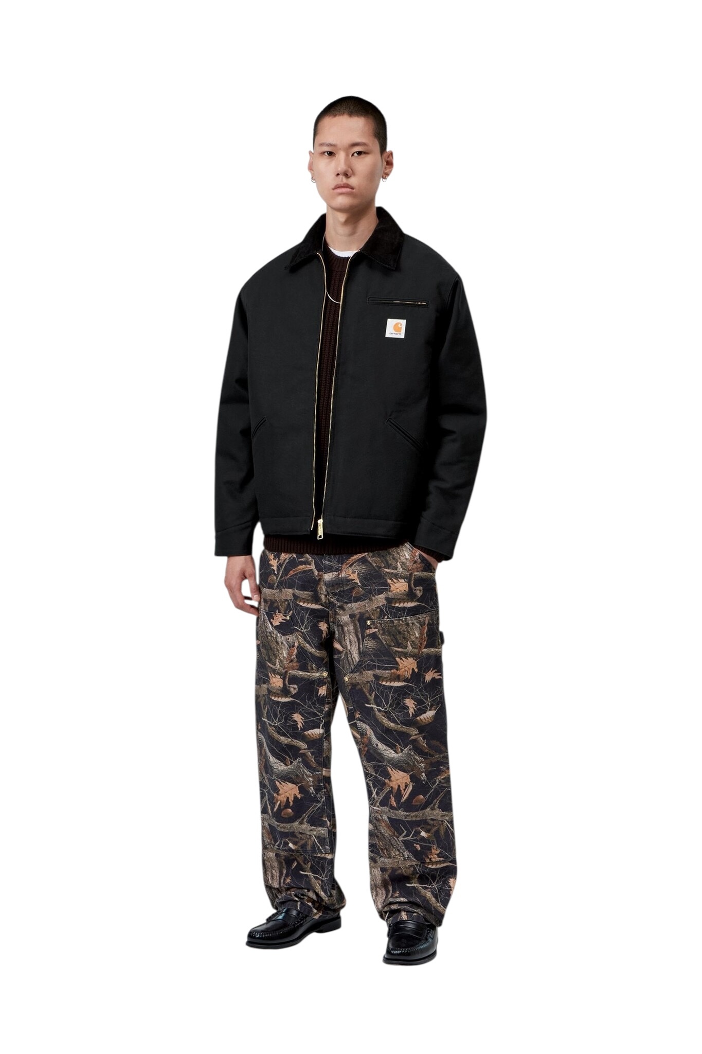 Carhartt WIP OG Detroit Jacket - Black/Black (Rigid)