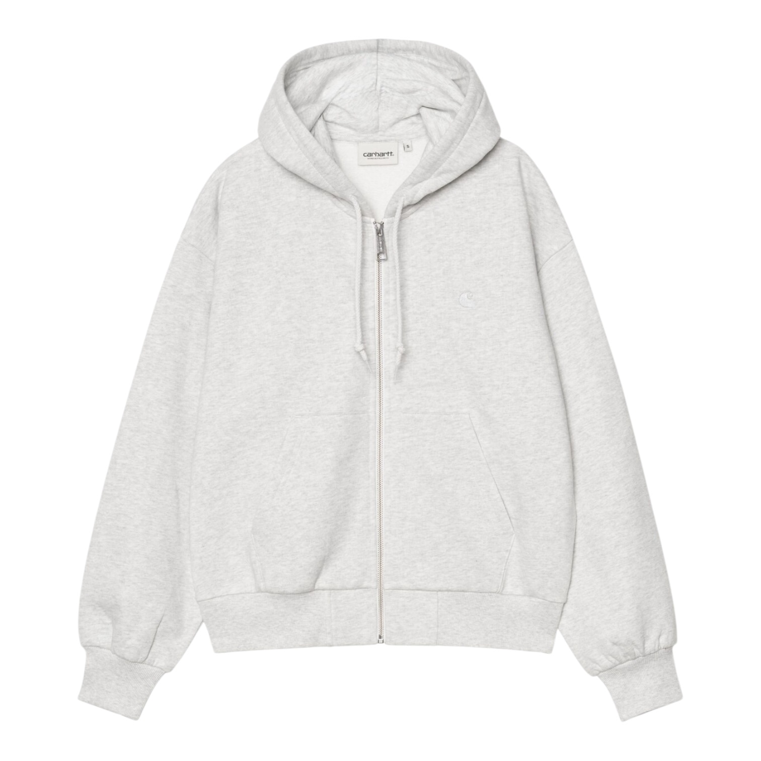 Carhartt WIP W' Hooded Casey Jacket - Ash Heather/Silver