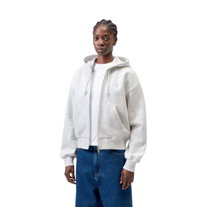 Carhartt WIP W' Hooded Casey Jacket - Ash Heather/Silver