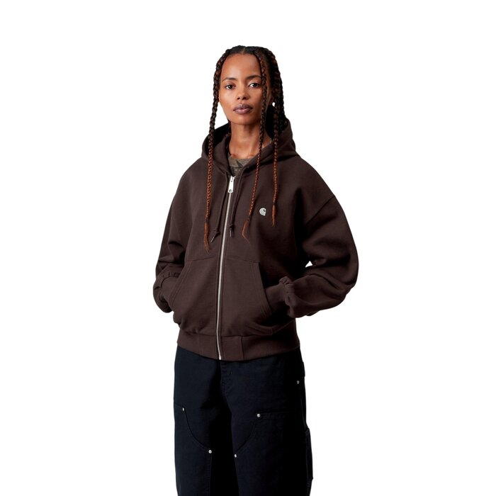 Carhartt WIP W' Hooded Casey Jacket - Palisander/Silver