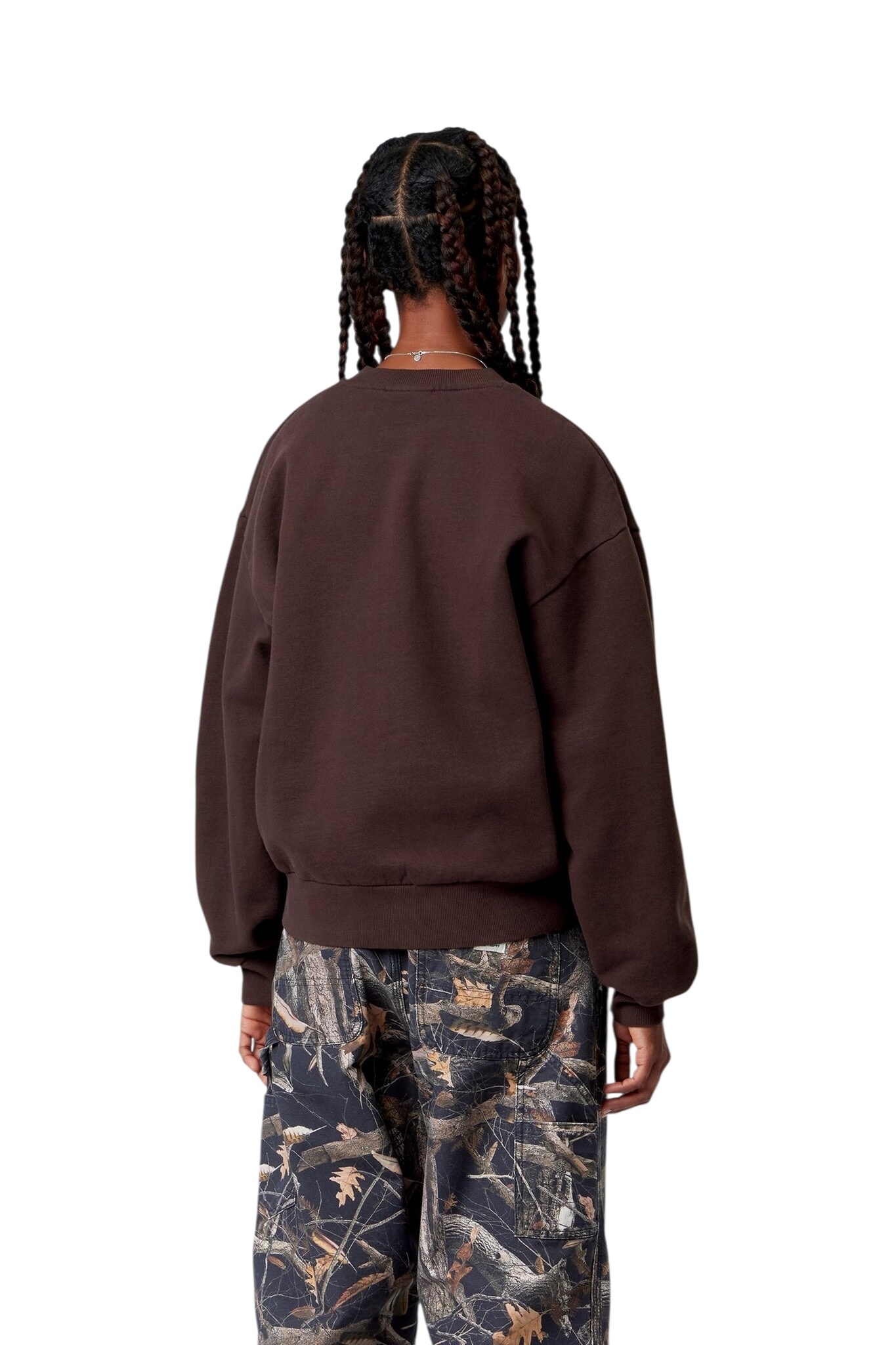 Carhartt WIP W' Casey Sweatshirt - Palisander/Silver