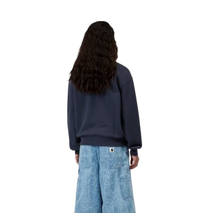 Carhartt WIP W' Casey Sweatshirt - Dark Navy/Silver