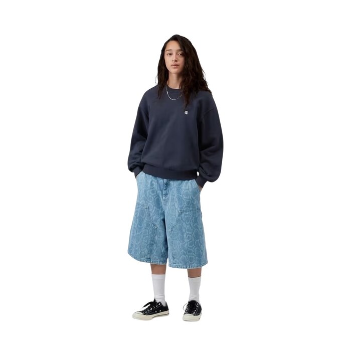 Carhartt WIP W' Casey Sweatshirt - Dark Navy/Silver