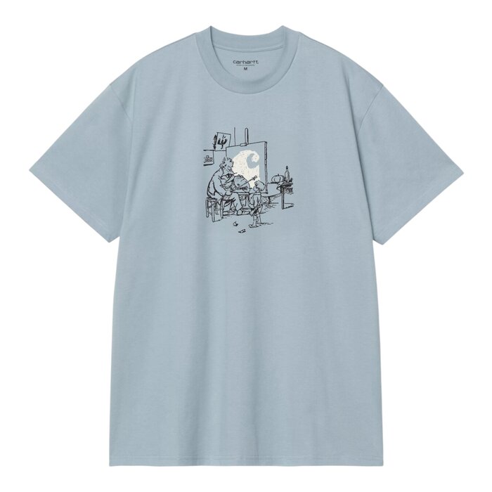 Carhartt WIP S/S Old Painter T-shirt - Citadel