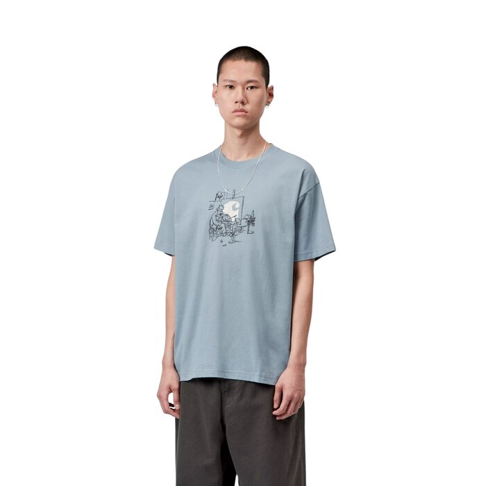 Carhartt WIP S/S Old Painter T-shirt - Citadel
