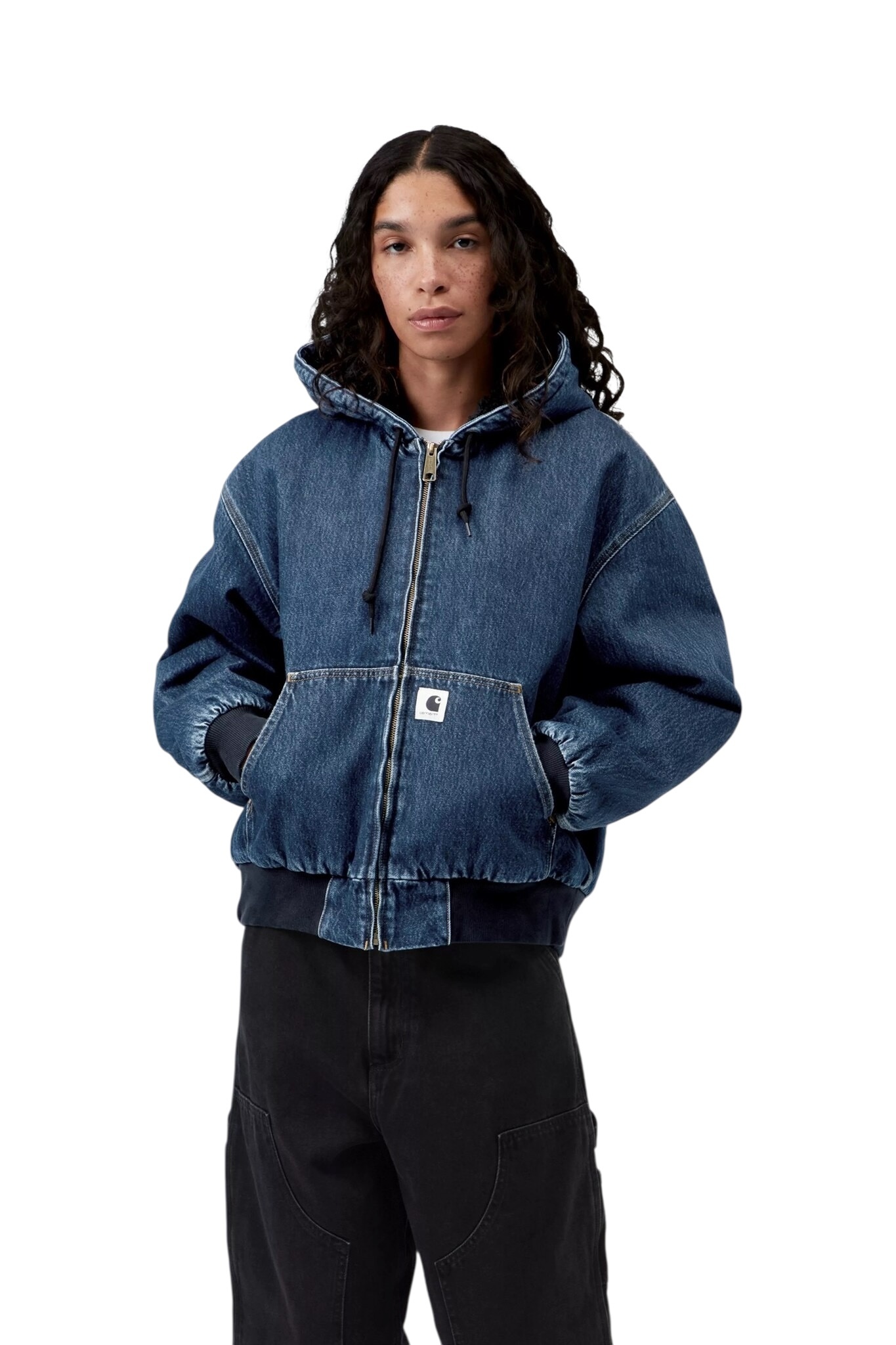 Carhartt WIP W' OG Active Jacket - Blue (Stone Washed)