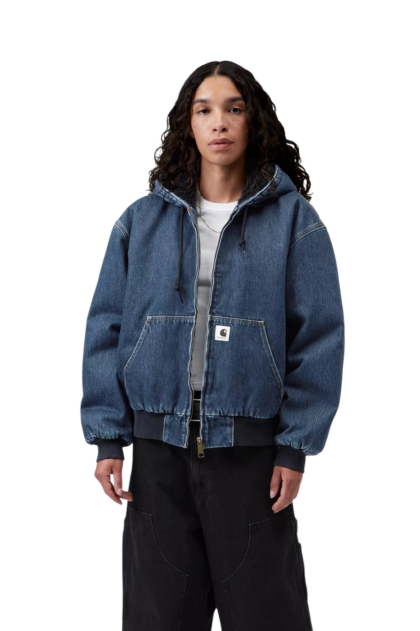 Carhartt WIP W' OG Active Jacket - Blue (Stone Washed)