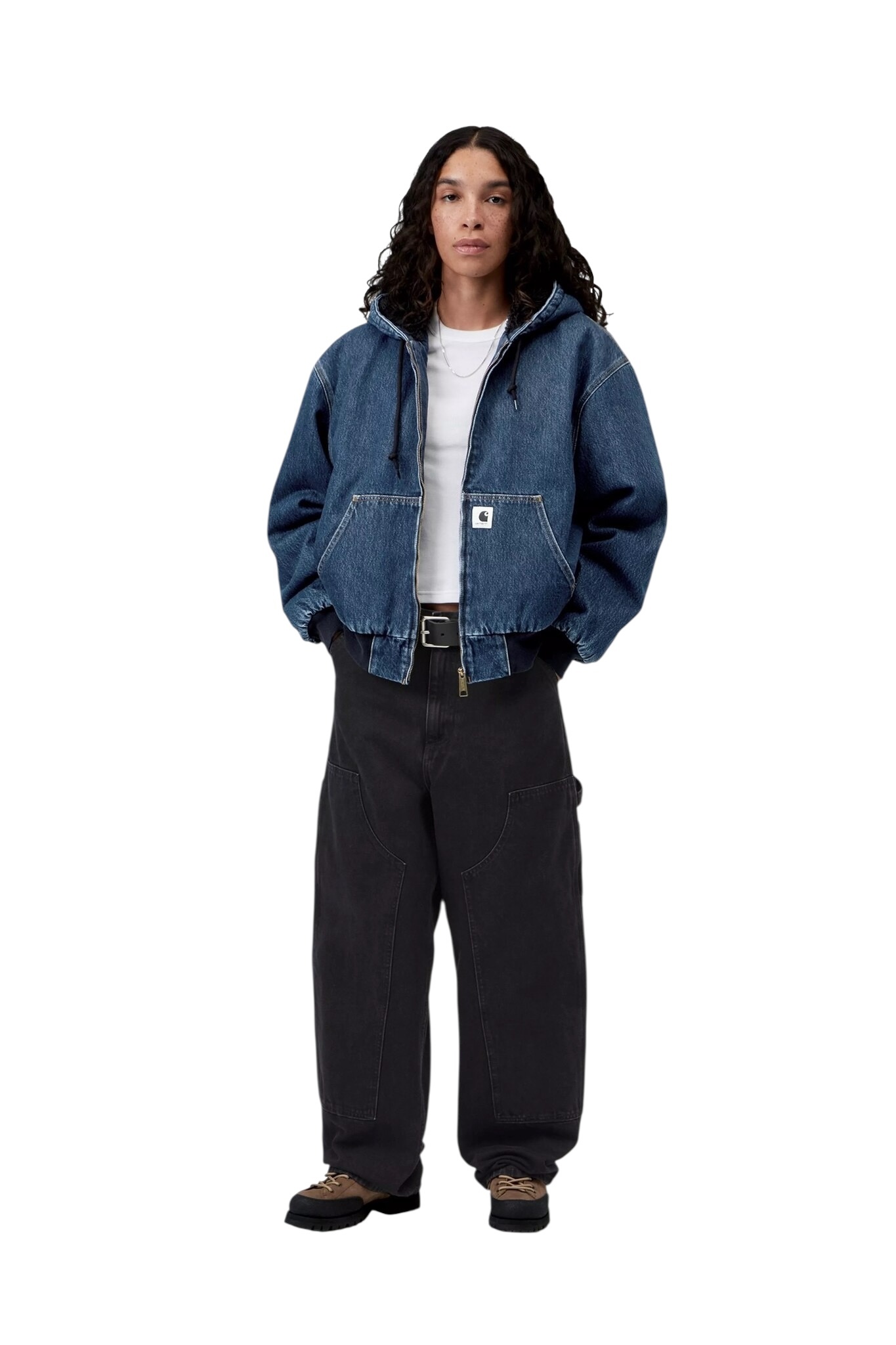 Carhartt WIP W' OG Active Jacket - Blue (Stone Washed)