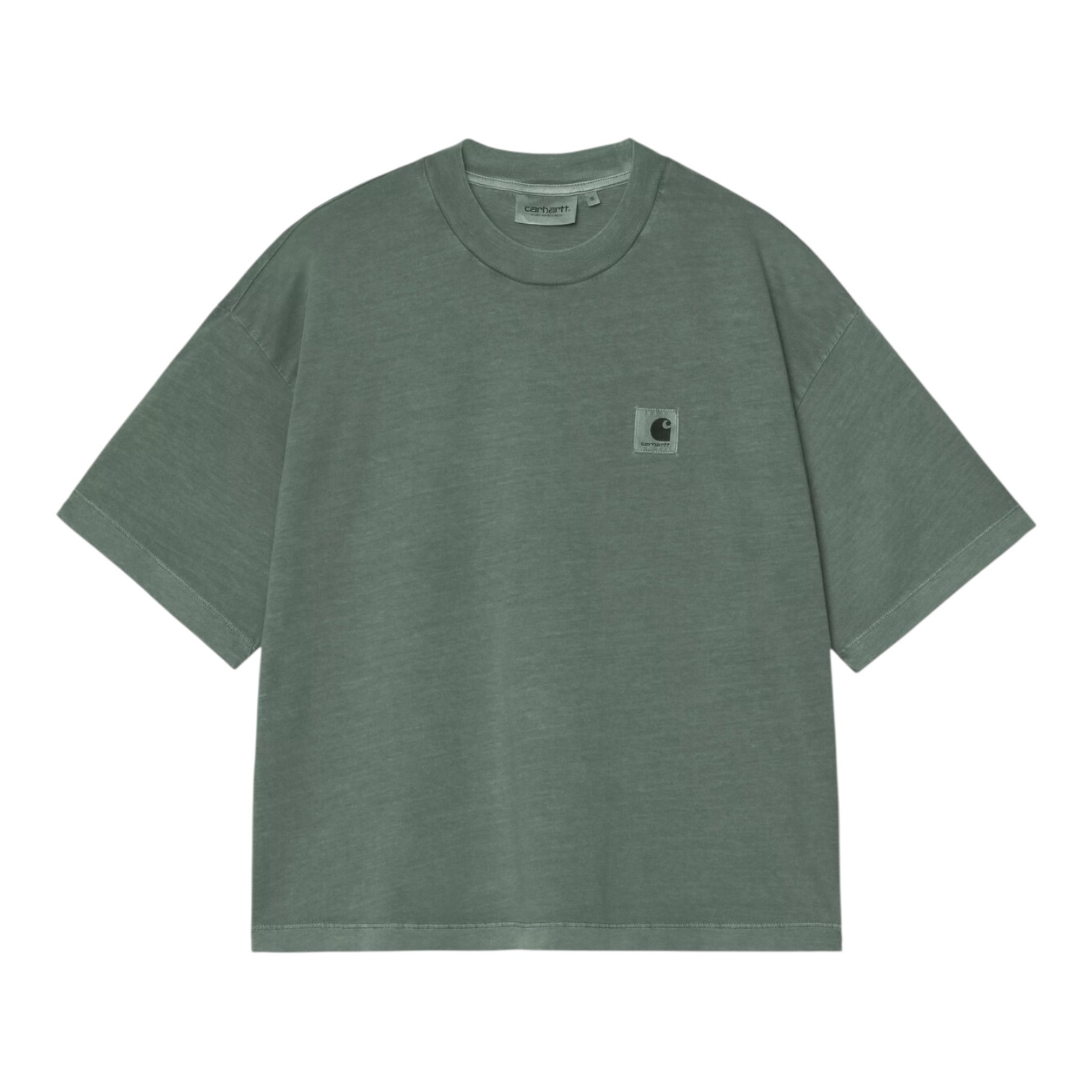 Carhartt WIP W' S/S Nelson T-Shirt - Dark Scarab (Garment Dyed)
