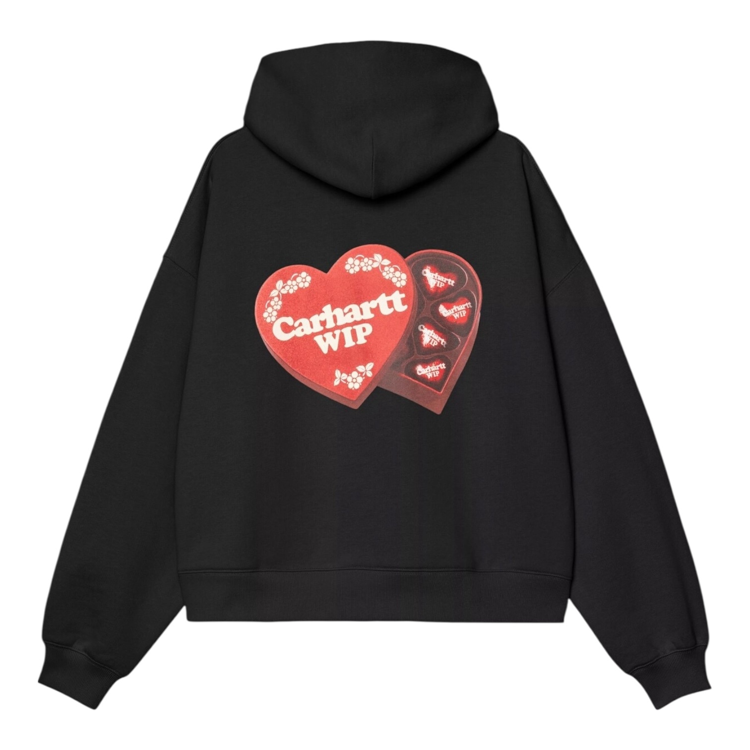 Carhartt WIP W' Hooded Hartt Case - Black