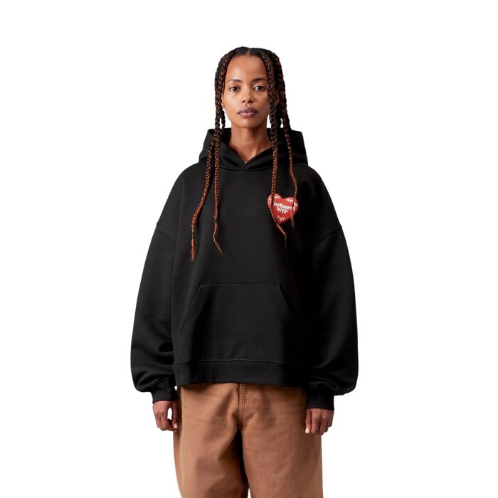 Carhartt WIP W' Hooded Hartt Case - Black