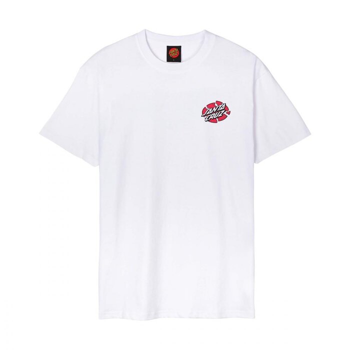 Santa Cruz Grabke Exploding Dot T-Shirt - White