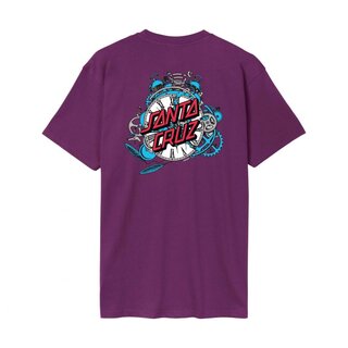 Santa Cruz Grabke Exploding Dot T-Shirt - Fresh Purple