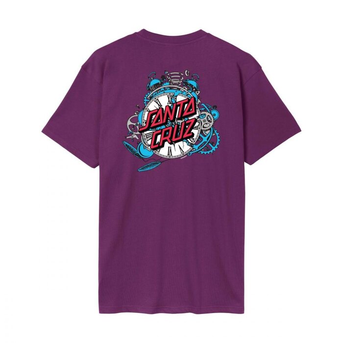 Santa Cruz Grabke Exploding Dot T-Shirt - Fresh Purple