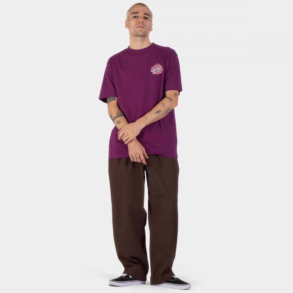 Santa Cruz Grabke Exploding Dot T-Shirt - Fresh Purple