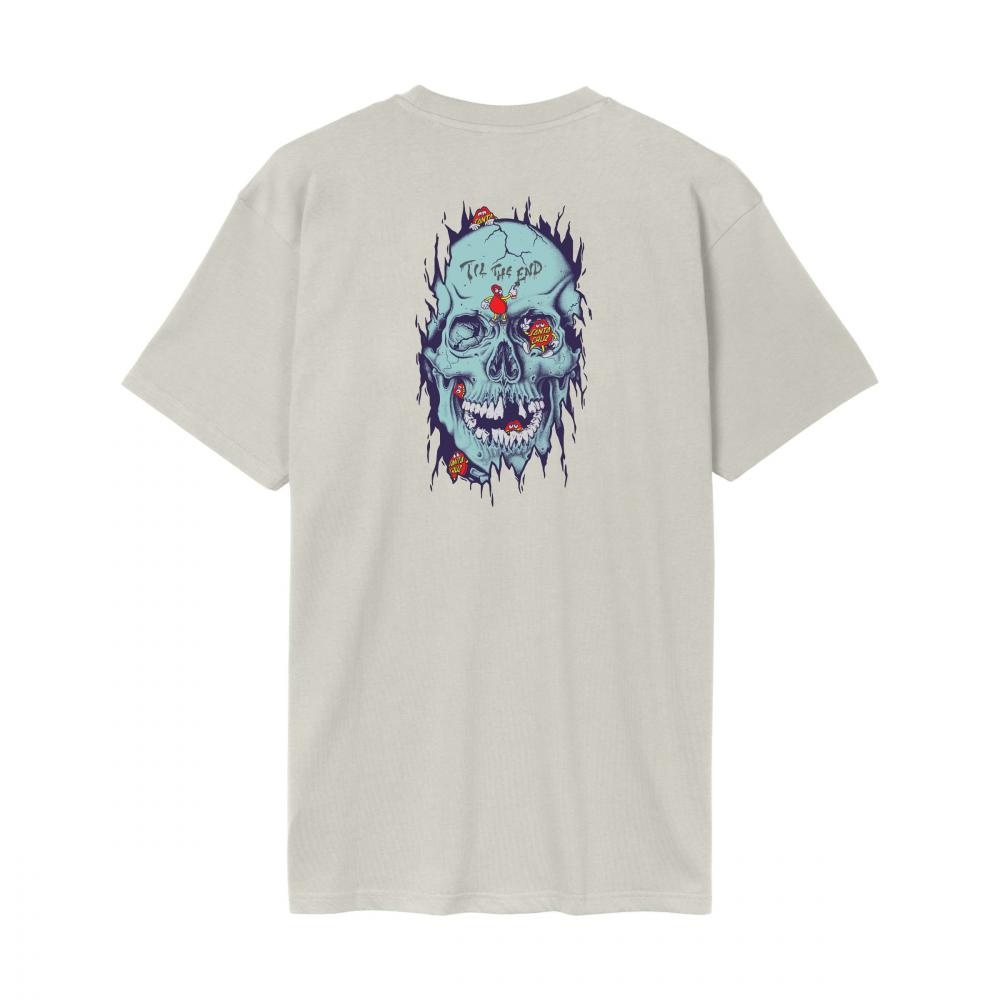 Santa Cruz Dot Dudes T-Shirt - Warm Grey