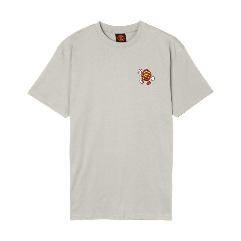 Santa Cruz Dot Dudes T-Shirt - Warm Grey