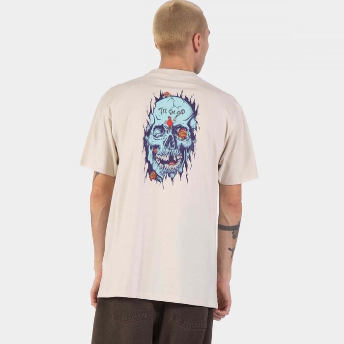 Santa Cruz Dot Dudes T-Shirt - Warm Grey
