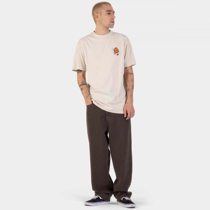 Santa Cruz Dot Dudes T-Shirt - Warm Grey