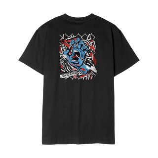 Santa Cruz Damaged Hand T-Shirt - Black