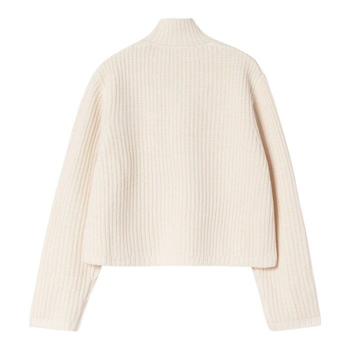 Carhartt WIP W' Detroit Half Zip Sweater - Natural