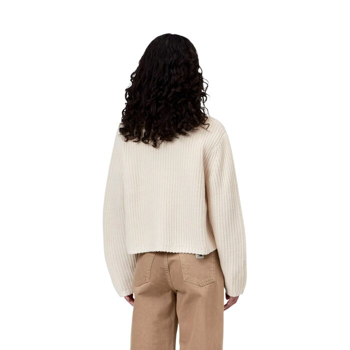 Carhartt WIP W' Detroit Half Zip Sweater - Natural