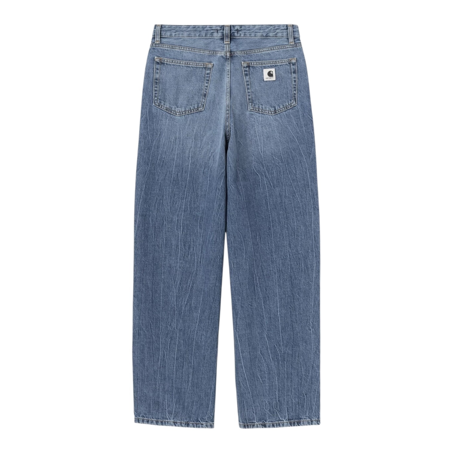 Carhartt WIP W' Lavine Pant - Blue Marble (Used Washed)