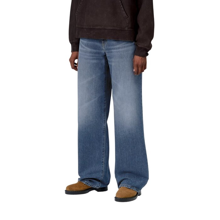 Carhartt WIP W' Lavine Pant - Blue Marble (Used Washed)