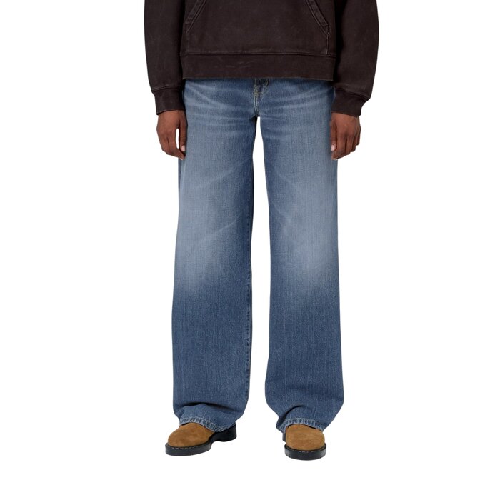 Carhartt WIP W' Lavine Pant - Blue Marble (Used Washed)