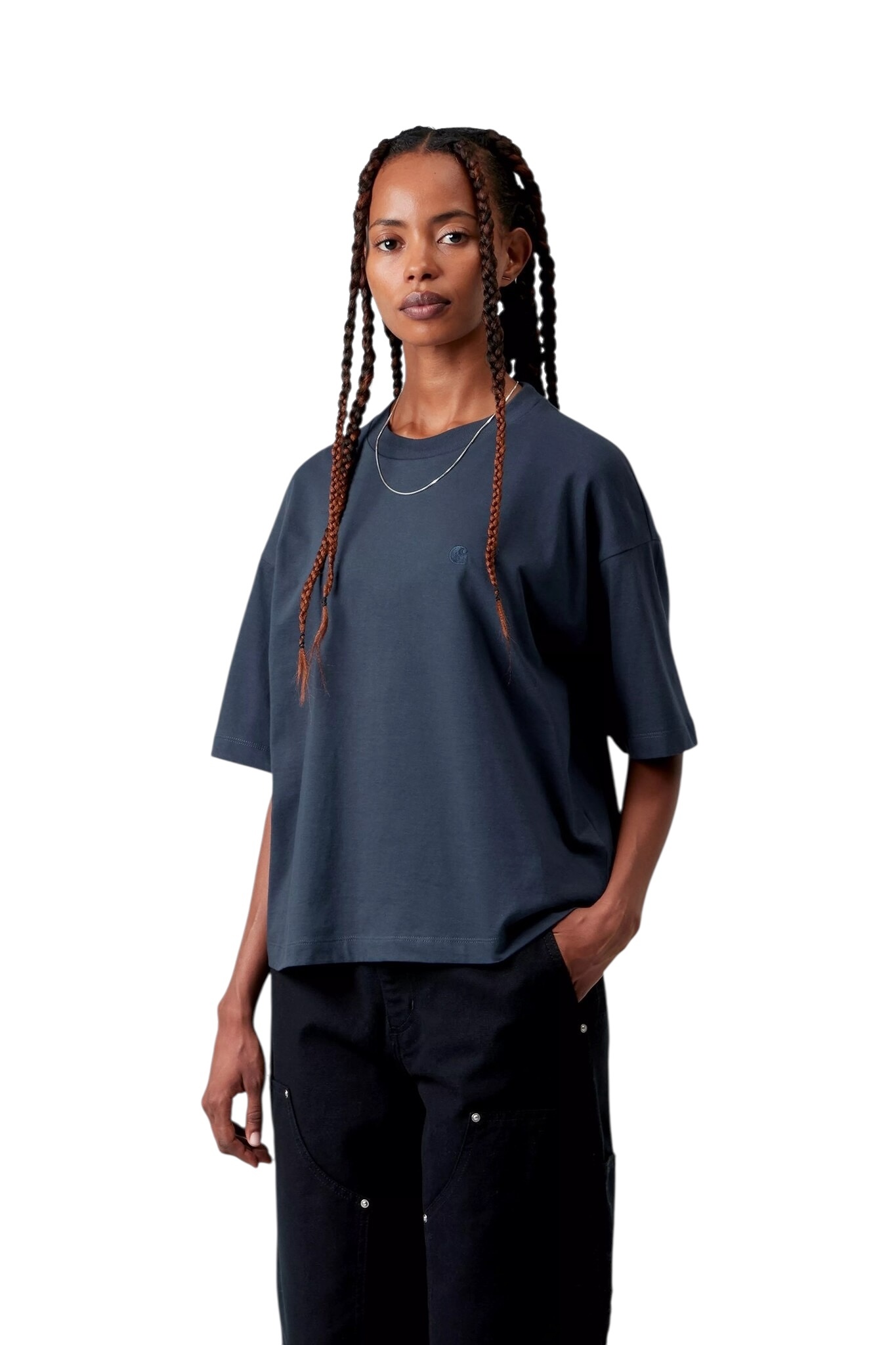 Carhartt WIP W' S/S Chester T-shirt - Blue