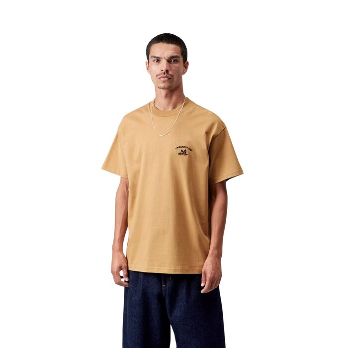 Carhartt WIP S/S Animated Ducks T-Shirt - WIP Dusty H