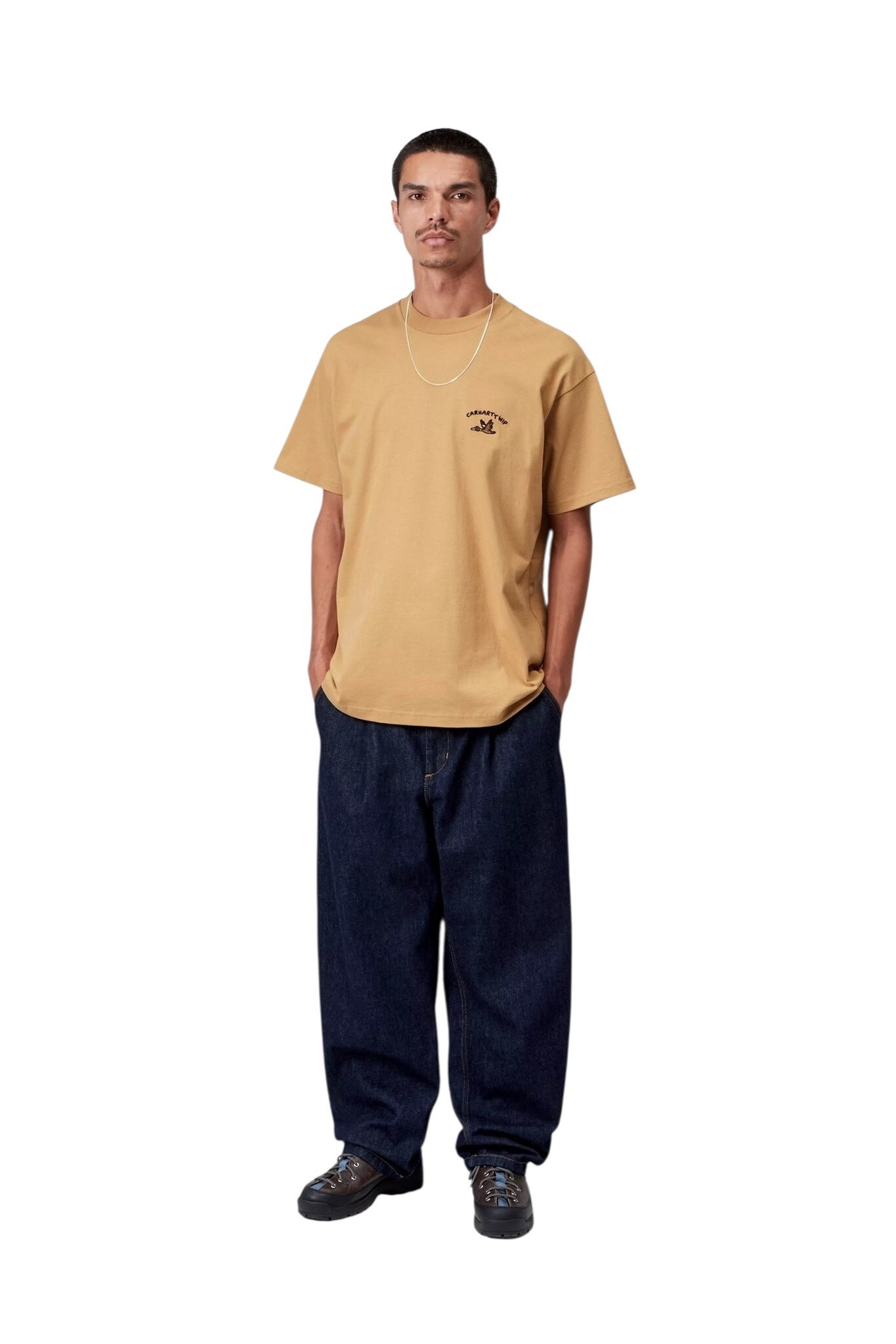 Carhartt WIP S/S Animated Ducks T-Shirt - WIP Dusty H