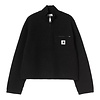 W' Detroit Half Zip Sweater - Black