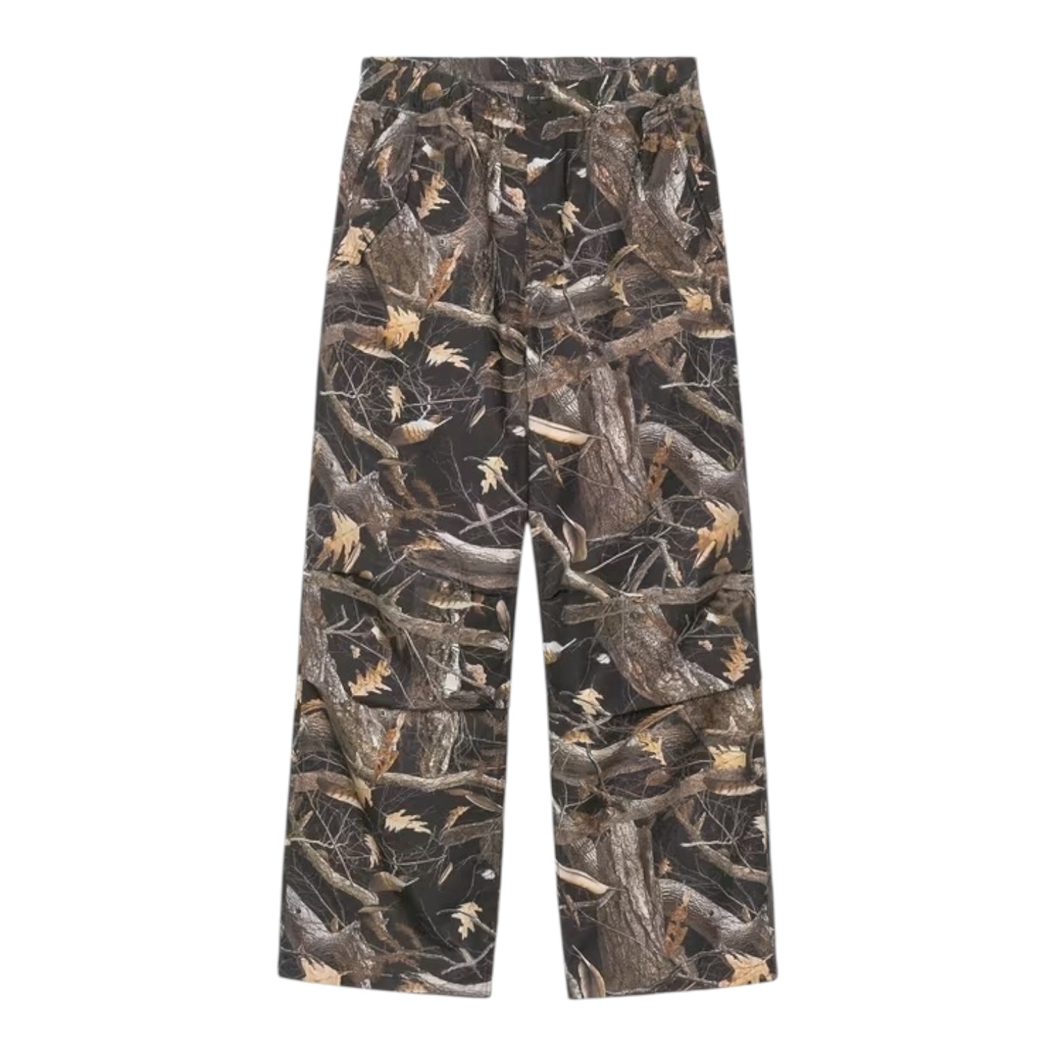 Carhartt WIP Fletcher Pant - Camo Feather Tree/Black Rinsed