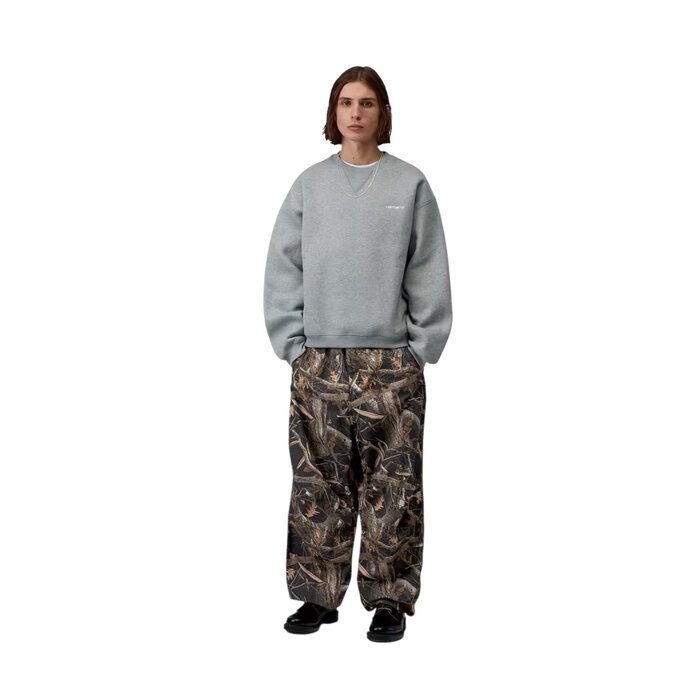 Carhartt WIP Fletcher Pant - Camo Feather Tree/Black Rinsed