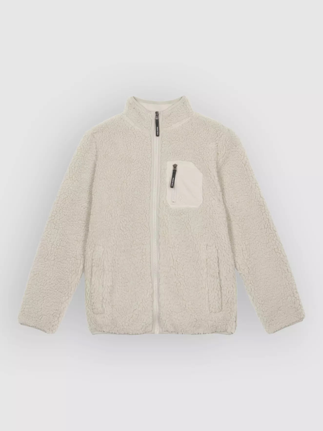 Volcom Kids Muzzer Fuzzar Zip - Stone