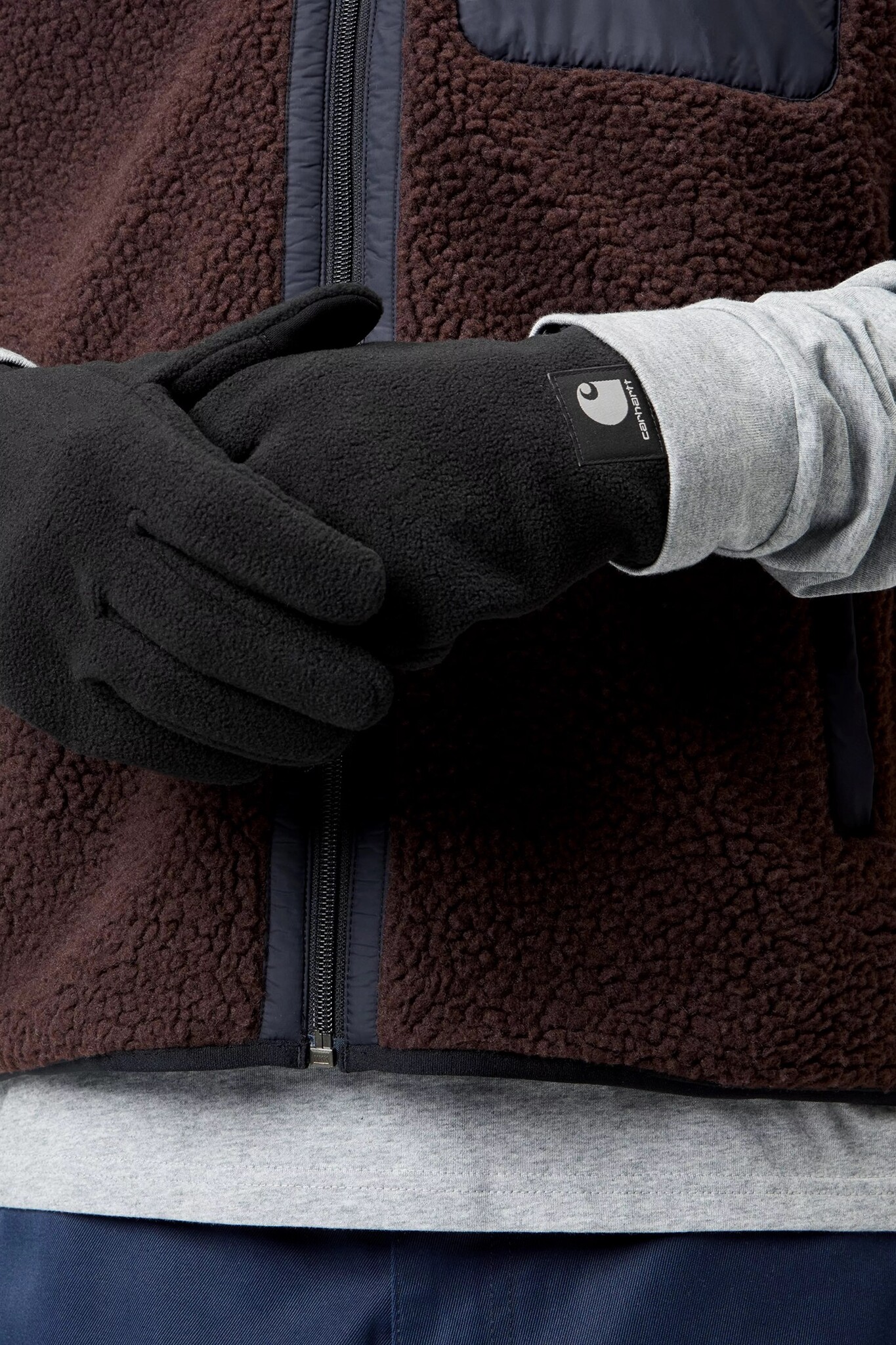 Carhartt WIP Blevin Gloves - Black