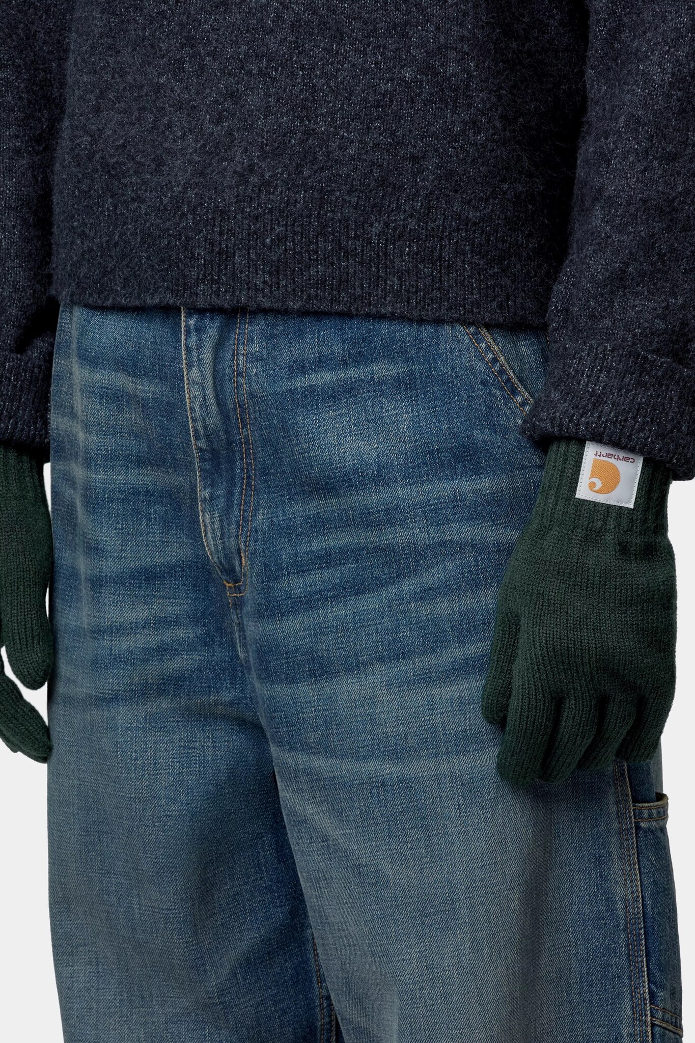 Carhartt WIP Watch Gloves - Dark Scarab