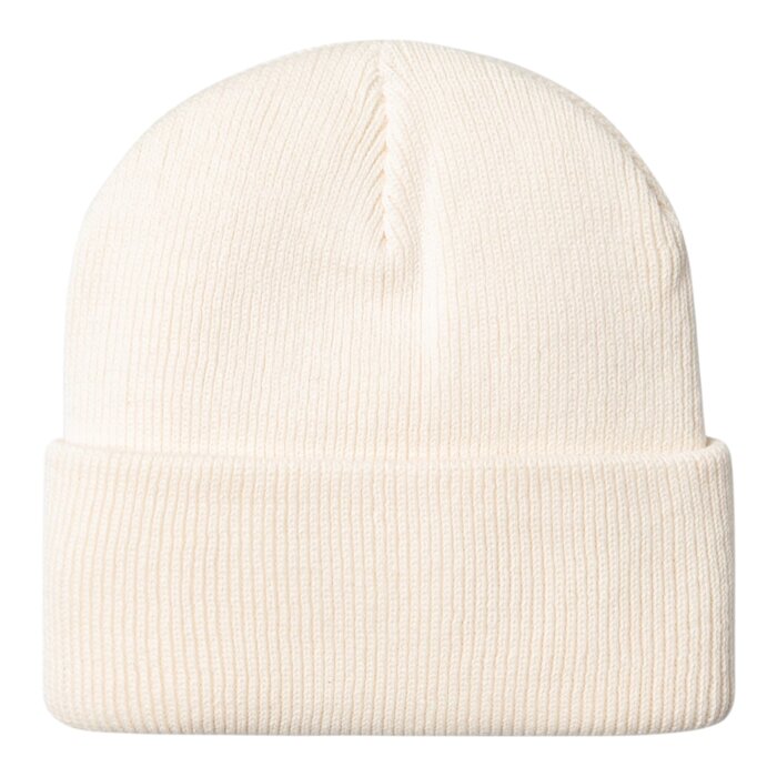 Carhartt WIP Arch Script Beanie - Natural /Dark Navy