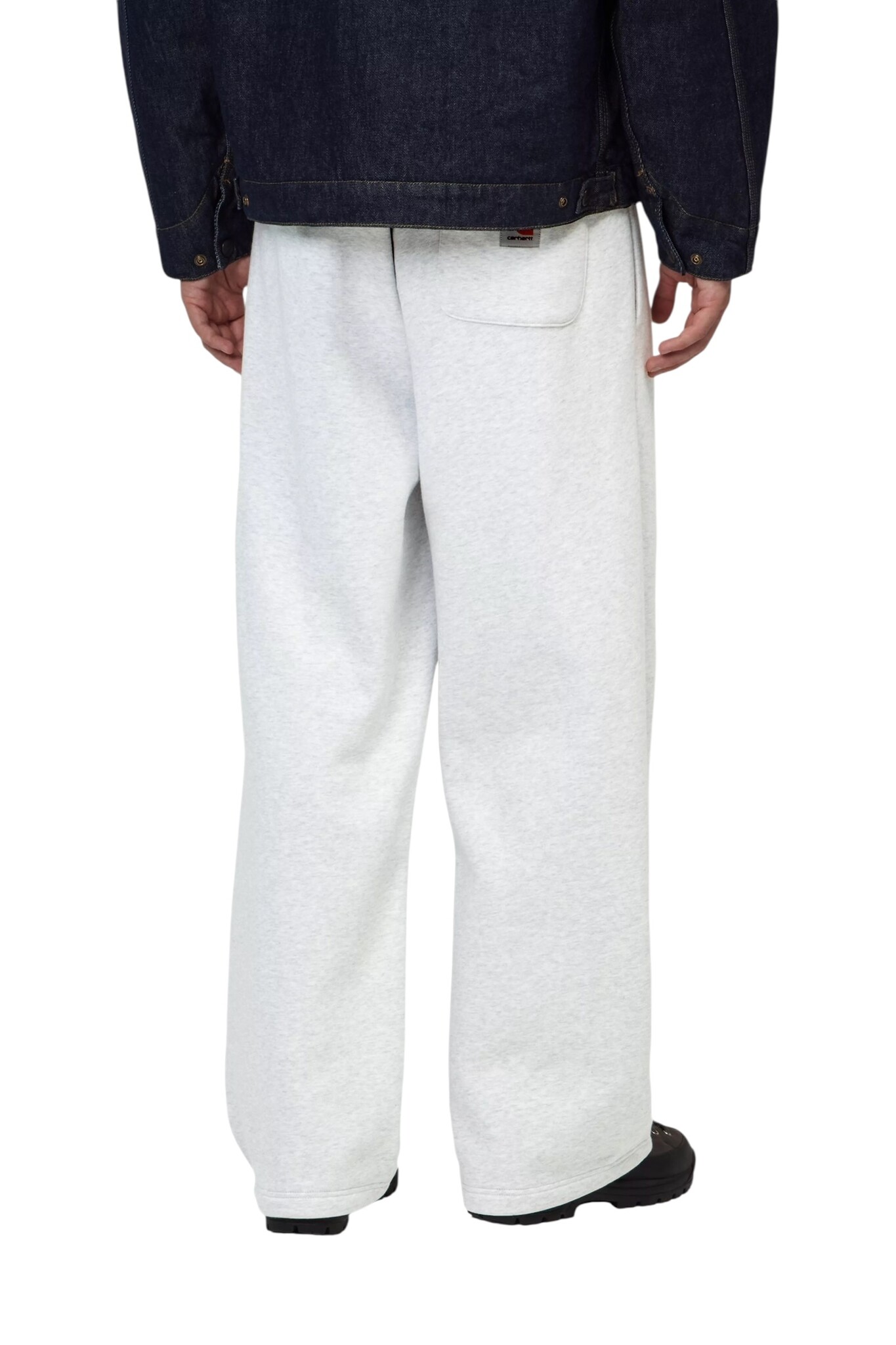 Carhartt WIP Mack Sweat Pant - Ash Heather/Black