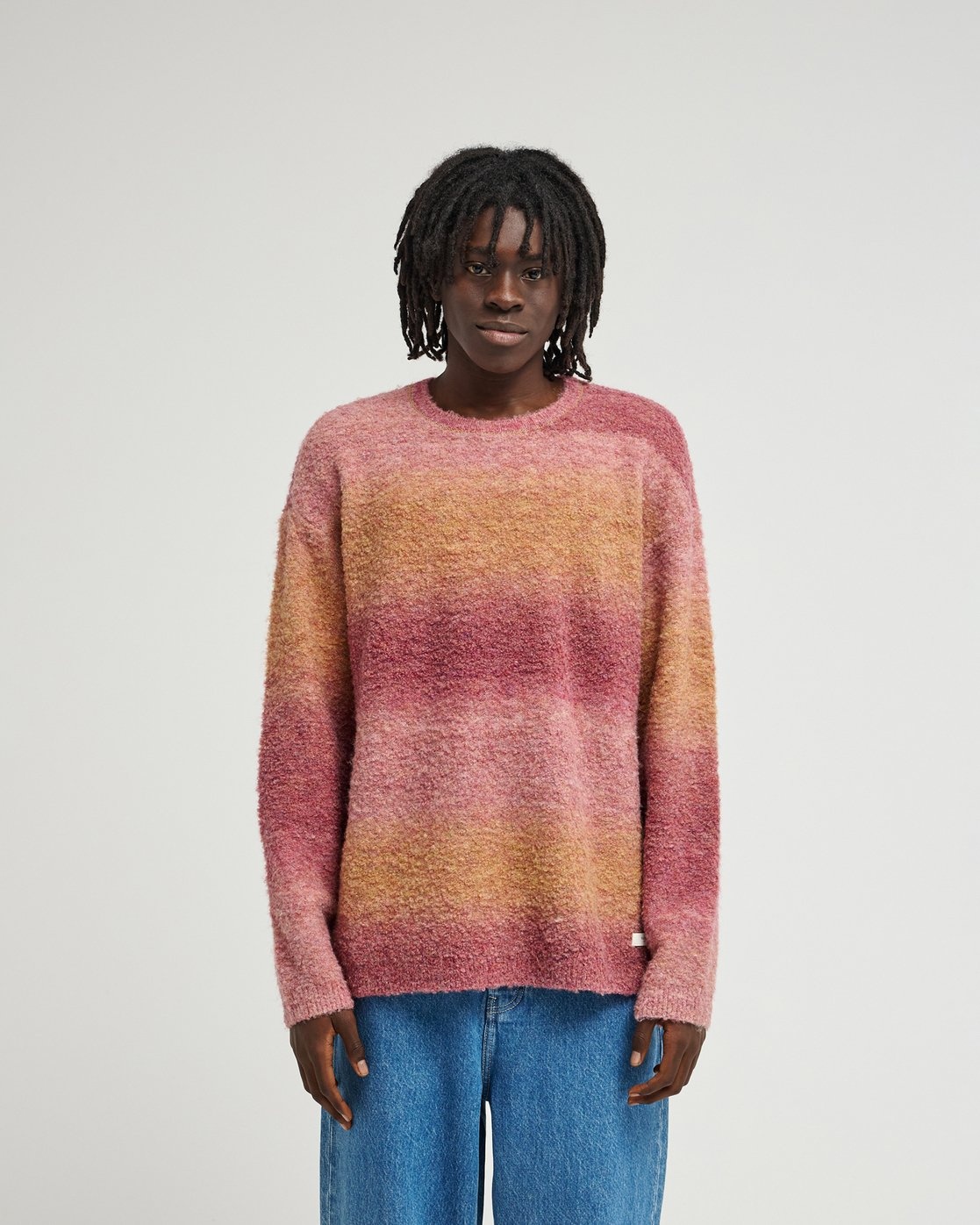 Element Terry Gradient Sweat - Apple Butter Gradient