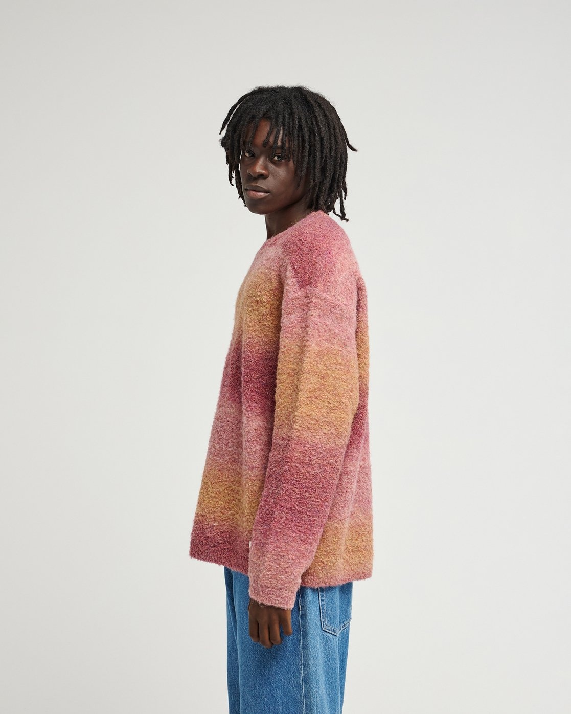 Element Terry Gradient Sweat - Apple Butter Gradient