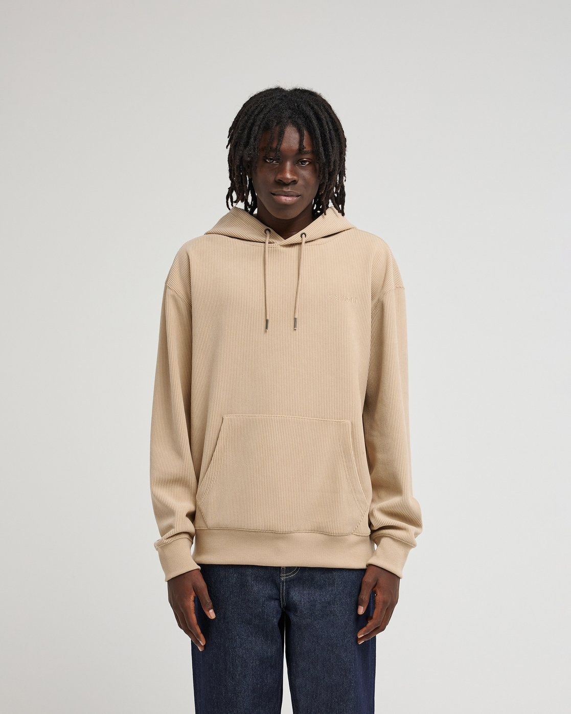 Element Lowcase Corduroy Hoodie - Humus
