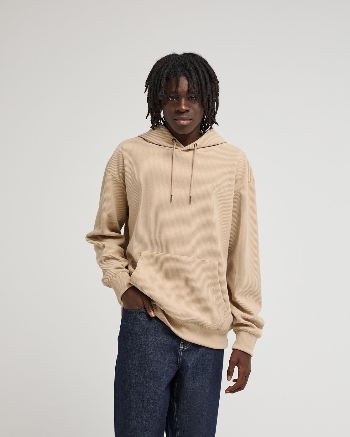 Element Lowcase Corduroy Hoodie - Humus