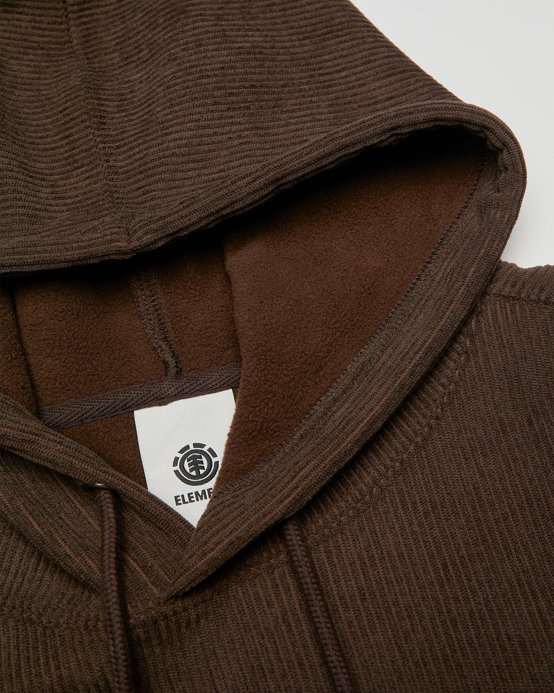 Element Lowcase Corduroy Hoodie - Java