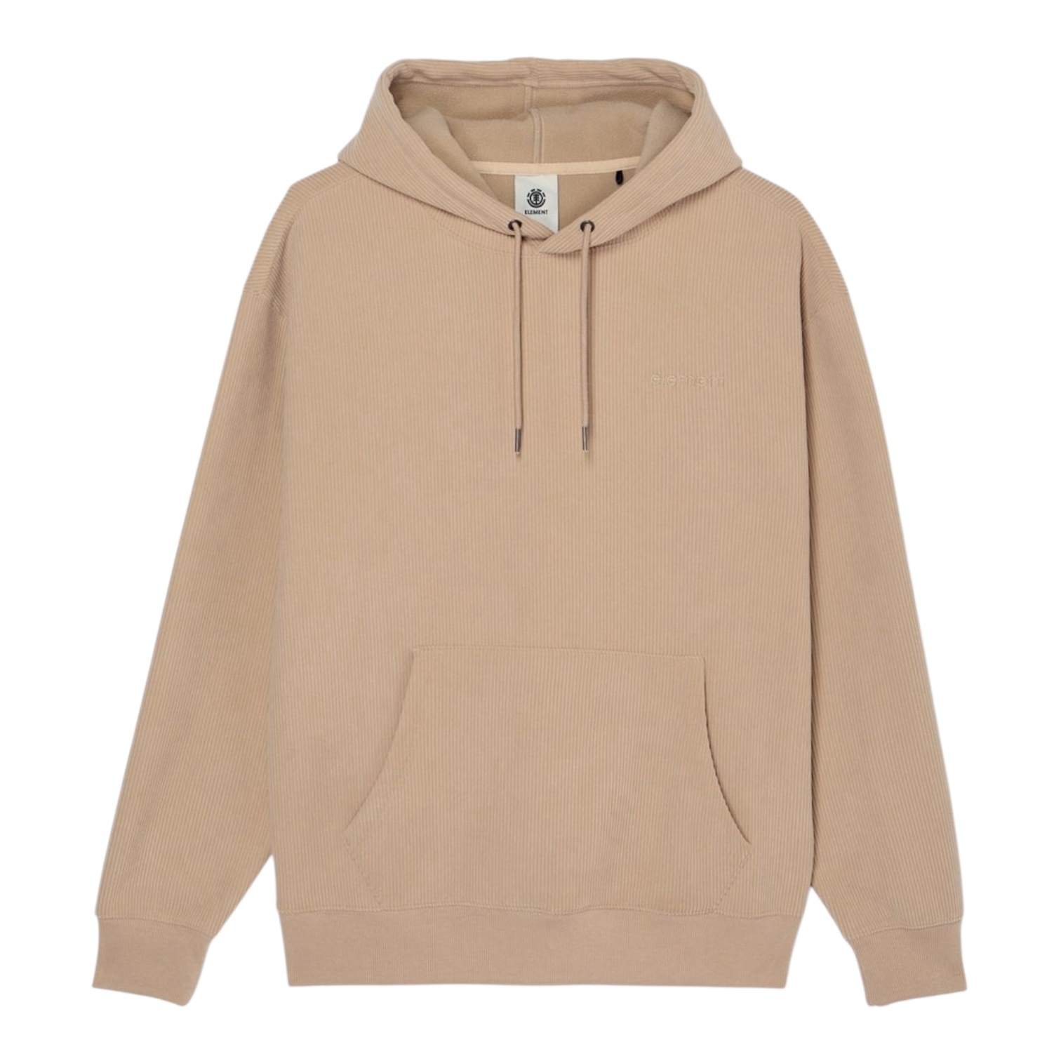 Element Lowcase Corduroy Hoodie - Humus