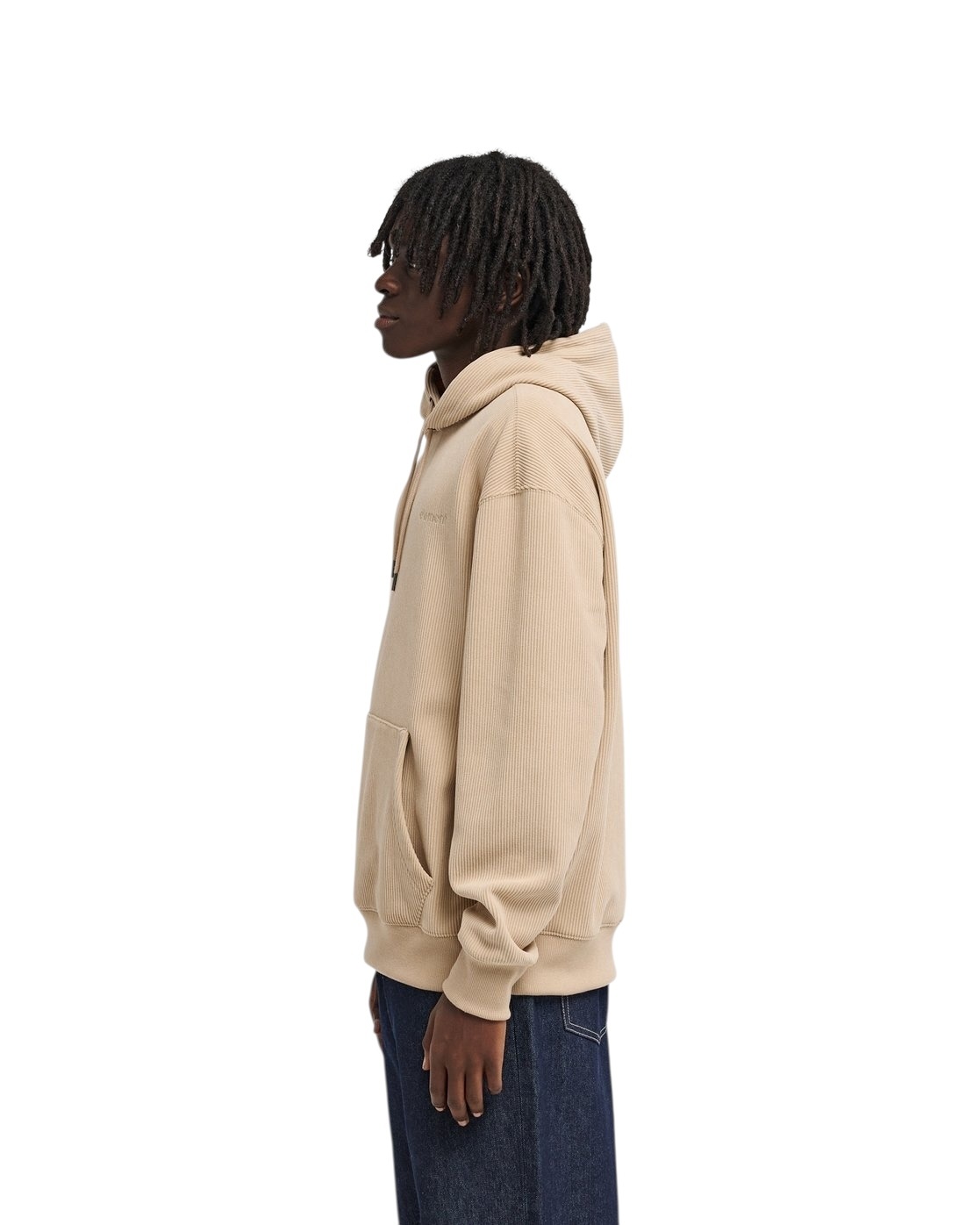 Element Lowcase Corduroy Hoodie - Humus