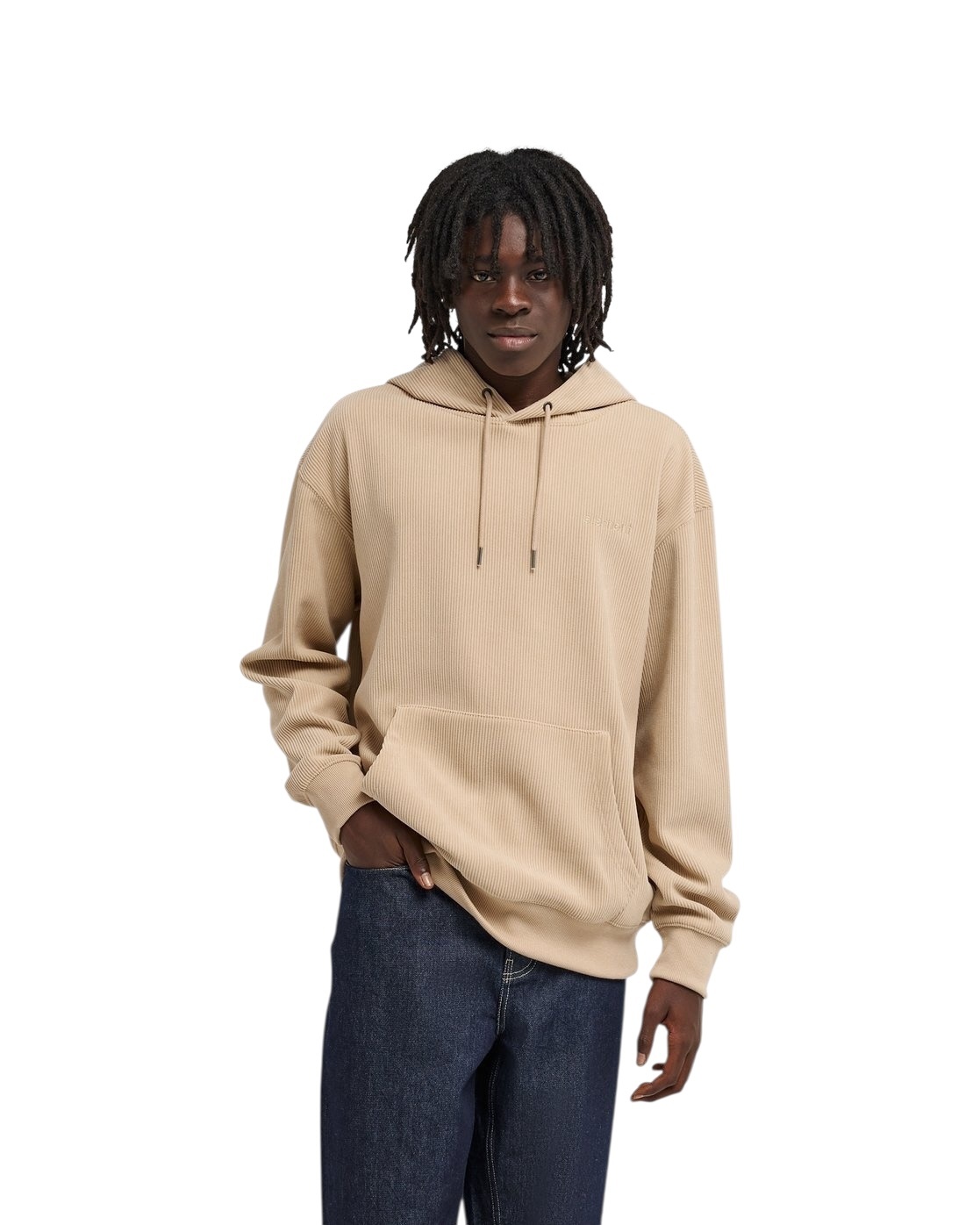 Element Lowcase Corduroy Hoodie - Humus